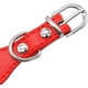 thumbnail image 4 of Collar para Perro con Pedrería, Collar de Cuero Sintético, Tamaño Ajustable, Mediano JM, 4 of 5