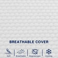 thumbnail image 5 of Subrtex Shredded Memory Foam Pillow for Sleeping with Removable Cooling Cover, Queen, 1 Pack, 5 of 7