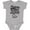 AC-Heather Grey, variant on Inktastic Future Physician Assistant Childs Boys or Girls Baby Bodysuit