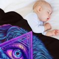 thumbnail image 4 of Pupil 3D Blankets Super Soft Blanket Cosy & Warm Blanket For Sofa Or Bed, 4 of 8