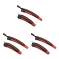 thumbnail image 4 of Guardoinrt Wide Compatibility Improved Performance Bicycle Fender Set For All Bikes Enhanced Safety Plastic Bicycle Mudguard Black red 3Set, 4 of 6