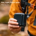 thumbnail image 4 of Waist Clip Fan, 4000mAh Belt Fan ABS Shell Light Portable USB   for Adventure, 4 of 8