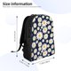 thumbnail image 4 of Easygdp Daisy Floral Mochila Versátil y Elegante: Comodidad, Almacenaje y Durabilidad para la Universidad, Trabajo, Viajes y Uso Diario, 4 of 8