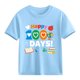 thumbnail image 4 of Tops de Manga Corta Linda con Impresión Gráfica Linda para Niños Niños Y Niñas, Camiseta Casual de la Temporada Escolar, Tela Transpirable Suave, 4 of 9