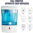 thumbnail image 2 of Automatic Soap Dispenser Wall Mount, Hand Sanitizer Dispenser 600ml Gel/Liquid Touchless Hand, 2 of 5