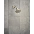 thumbnail image 2 of Moen Hydro Energetix Brushed Nickel Bathroom Showerhead with Eight Spray Functions, 200W0SRN, 2 of 7