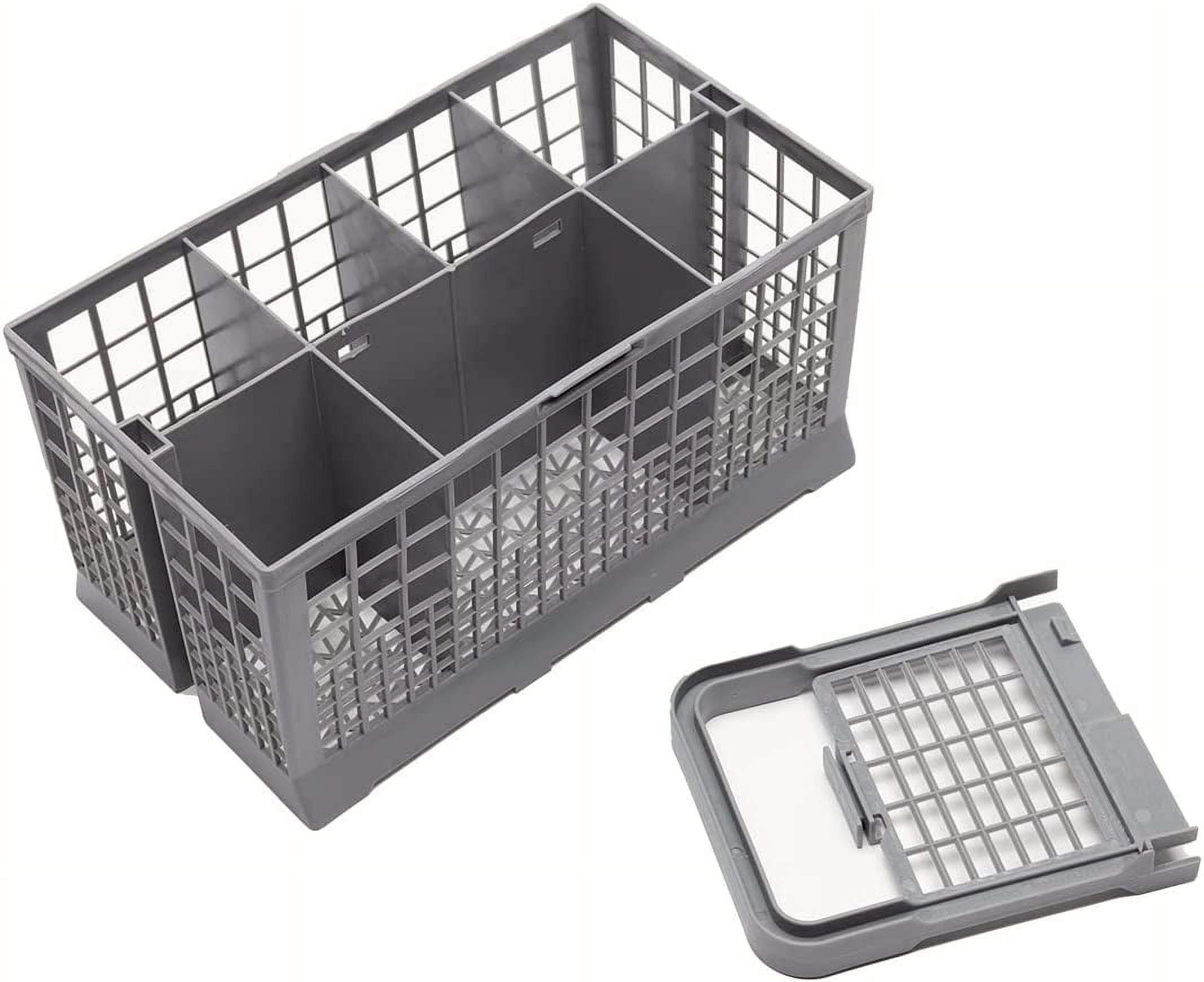 Dishwasher Silverware Cutlery Basket for utensils Compatible with most brands- GE, Whirlpool, Samsung, BOSCH, Maytag, KitchenAid, Kenmore