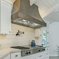 thumbnail image 6 of Range Hood, Ultra Quiet Stainless Steel Ducted Insert/Built-in Kitchen Vent Hood with Powerful Suction, LED Lights and Dishwasher Safe Filters, 3-Speed 600 CFM (36in Cold), 6 of 12