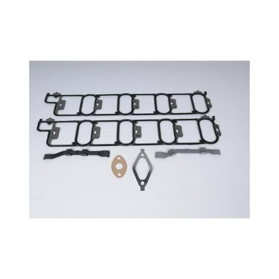 Intake Manifold Gasket Set - Compatible with 2001 - 2006 Chevy Silverado 3500 8.1L V8 L18 VIN G 2002 2003 2004 2005