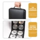 thumbnail image 3 of Estuche organizador de CD y DVD, bolsa de almacenamiento, portátil, para folletos, contenedor rígido de plástico, 3 of 6