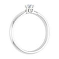 thumbnail image 2 of 1/5 Carat 6-Prong Set Diamond Solitaire Engagement Ring Band in 14K White Gold (Ring Size 10.75), 2 of 5