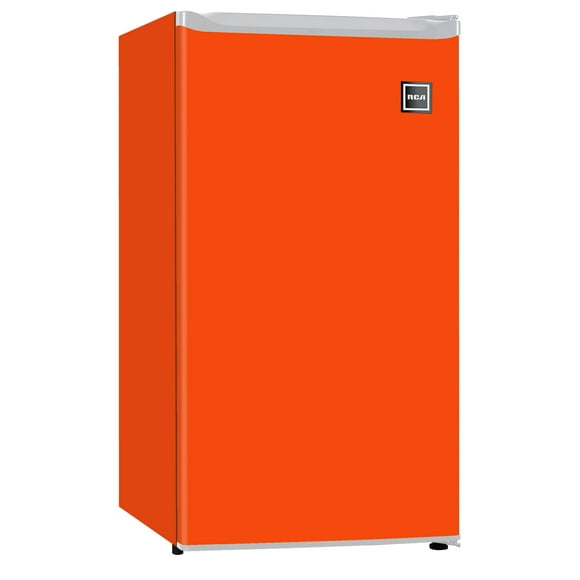 Igloo Refrigerator, 3.2 Cubic Feet, Orange