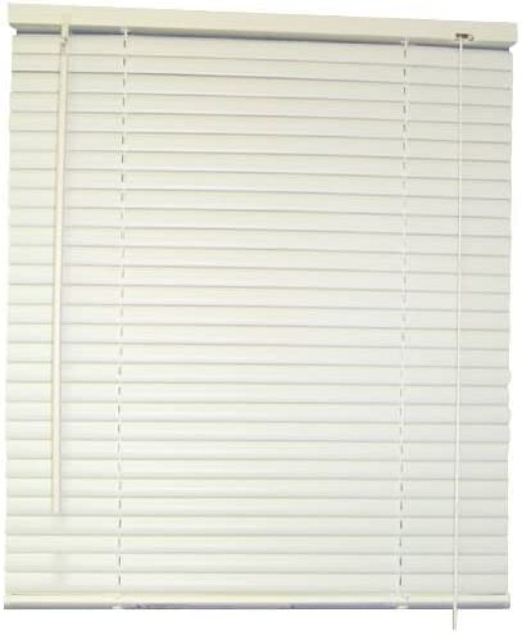Codllyne 1Inch Vinyl Mini Blinds, Alabaster, 35X72 in. 833116, 35 x