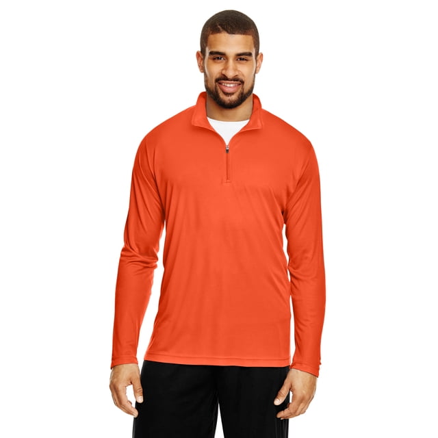 Zone Performance equipo 365 hombre con un cuarto de cremallera SPORT NARANJA 3XL TT31