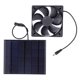 thumbnail image 2 of Ventilador de escape ANGGREK con energía solar 35W 6V para invernadero, 2 of 8