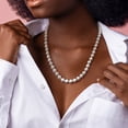 thumbnail image 2 of Everly Women's 10-10.5mm Cultured Freshwater Pearl Sterling Silver Strand Necklace, 2 of 10