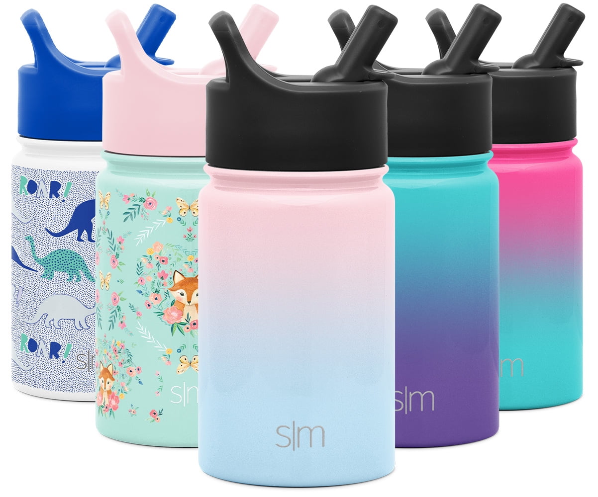 Simple Modern 10oz Summit Kids Water Bottle Thermos with Straw Lid Happy Mermaids Dishwasher Safe Vacuum Insulated Double Wall Tumbler Travel Cup 18/8 Stainless Steel Simple Modern 10oz Summit Kids Water Bottle Thermos with Straw Lid Happy Mermaids Dishwasher Safe Vacuum Insulated Double Wall Tumbler Travel Cup 18/8 Stainless Steel