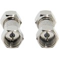 thumbnail image 4 of Coaxial Cable Connector for Signal Transmission, Nickel Plated for Easy Installation and Durability, Perfect for Enhancing TV Cable Repair and Entertainment Setups (2-Pack), 4 of 5