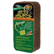 Angle View: Zoo Med Eco Earth Compressed Coconut Fiber Expandable Substrate 1 Count (Makes 7-8 Liters) Pack of 4