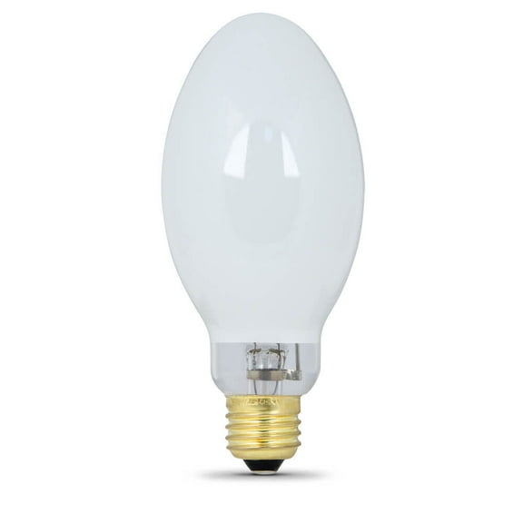 Feit Electric H43AV-80/DX ED17 Mercury Vapor HID Bulb, White, 80 watt