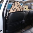 thumbnail image 4 of Garronmavis Waterproof Stain Resistant Front Car Seat Towel Cover, Sweat Protection for Gym Workout Beach Hiking Running, Universal Fit for Cars SUV Trucks Sedan Van, 4 of 8
