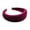 A, variant on Pleuche Sponge Headband For Women Girls - Soft Adjustable Hairband For School Party Daily Use
