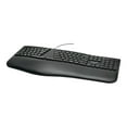 thumbnail image 2 of Kensington Pro Fit Ergo Wired Keyboard - Clavier - USB - US - Noir, 2 of 7