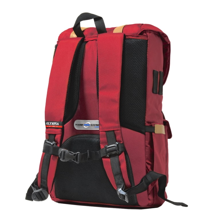 Olympia red backpack Olympia USA Huntsman 25L 19 in. Red and Yellow Outdoor  main image 3