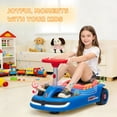 thumbnail image 2 of 12V Electric Wiggle Car, NEORIVER Kids Cleaning Fun Ride-On Car with Detachable Mop – Music Function, Multi-Speed Mode, LED Headlights, Indoor & Outdoor, Electric Car Toy for Ages 3+, 2 of 9
