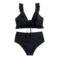 thumbnail image 2 of Trajes de baño para mujer, Trajes de baño para mujer, Traje de baño de mujer de nueva moda con abertura, Traje de baño bikini casual para mujer, 2 of 3