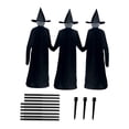 thumbnail image 1 of Brujas Iluminadas Decoraciones De Halloween Con Luces LED Patio Jardín 3 Brujas Sunnimix brujas de halloween SM SunniMix brujas de halloween, 1 of 8