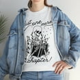 thumbnail image 5 of Just One More Chapter Book Lover T- Shirt Reading Skeleton Shirt Tee White XL, 5 of 6