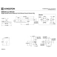 thumbnail image 2 of Kingston Brass KB8341DLSO Concord Single-Handle Pressure Balanced Shower Faucet in Polished Chrome, 2 of 5