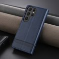 thumbnail image 3 of Decase Premium Leather Wallet Case for Samsung Galaxy S25 Ultra,with 3 Card Slots, Cash Pocket, Magnetic Closure, Slim & Stylish Folio Case, PU+TPU Shockproof Durable Protective Phone Case,Blue, 3 of 9