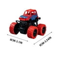 thumbnail image 3 of Friction Powered Monster Truck Toys – 360° Rotating Stunt Cars for Toddlers – Double-Sided, Shockproof Toy Trucks for Boys & Girls, Battery-Free Off-Road Vehicle Toys Ages 3-7, 3 of 5