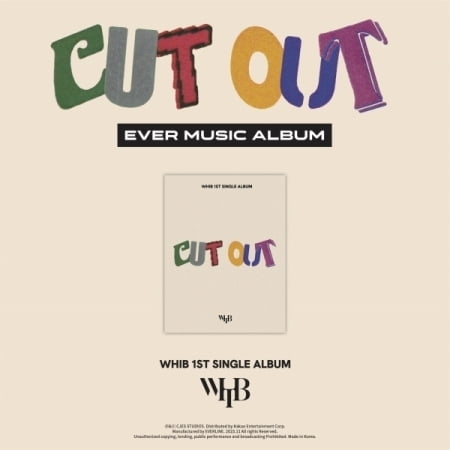 Whib - Cut Out - Ever Music Album Version - Accordion Package incl. QR Music Card   2 Photocards - Music & Performance - CD