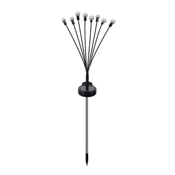 Luz de tierra solar, impermeable, columpio, luces decorativas para césped, duraderas para patio JShteea El nuevo