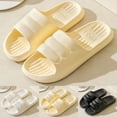 thumbnail image 3 of Dakaela Non Slip Shower Shoes for Women Men Summer Beach Slides Bathroom Water Slippers for Pool Swim, 3 of 4