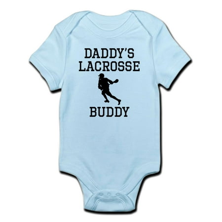 

CafePress - Daddys Lacrosse Buddy Body Suit - Baby Light Bodysuit