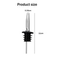 thumbnail image 2 of Revolutionize Your Pouring Technique With Stainless Steel Pourers, Easy To Clean Design Ensuring Durability For Commercial And Home Bars (Set Offers Precise Control And Fast Flow), 2 of 7