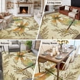 thumbnail image 5 of Vintage Dragonfly Area Rugs 6'x9', Washable Small Throw Rugs for Kitchen Dining room, Vintage Brown Tree Branch Indoor Outdoor Rug Non-Slip Low Pile Carpet Runner Reversible Floor Mats, 5 of 8