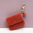 thumbnail image 3 of Women Coin Purse Keychain Creative Fleece Key Ring Tassel Charm with Mini Purse, 3 of 10