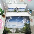 thumbnail image 2 of 3D Cielo Nube Bosque Paisaje Funda nórdica Set Ropa de Cama Set Funda Nórdica, 2 of 3
