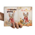 thumbnail image 3 of Happy Thanksgiving Yorkshire Terrier with Turkey Pumpkins Autumn Vibes Travel Passport Wallet Yorkie Dog Lover Gifts PU Leather Passport Holder Cover - 12018, 3 of 5