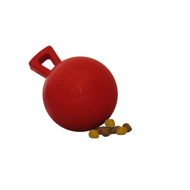 Juguete para Perros Jolly Pets Tug-n-Toss Pelota Resistente con Asa 10 cm