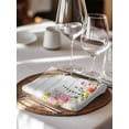 thumbnail image 6 of Bunny Easter Cloth Napkins Set of 6 Reusable Dinner Napkins, Eucalyptus Spring Floral Farmhouse Wooden Cocktail Napkin Washable Table Napkins for Wedding/Holiday Party/Baby Shower 20"x20", 6 of 7
