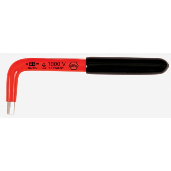 Wiha 13667 Insulated Inch Hex L-Key. 7/32" x 5.3"