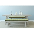 thumbnail image 2 of Colorful Bench Pad, Colorful Local Motif Pattern Print, HR Foam Cushion with Decorative Fabric Cover, 45" x 15" x 2", Pistachio Green Orange, by Ambesonne, 2 of 3