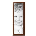 thumbnail image 2 of ArtToFrames 9" x 29" Walnut Picture Frame, 9x29 inch Brown Wood Poster Frame (WOM-4086), 2 Pack, 2 of 7