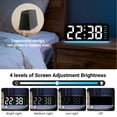 thumbnail image 4 of DAYBETTER Small Digital Clock with Night Light, Desk Alarm Clocks for Bedrooms, Heavy Sleepers, Kids, 4 of 7